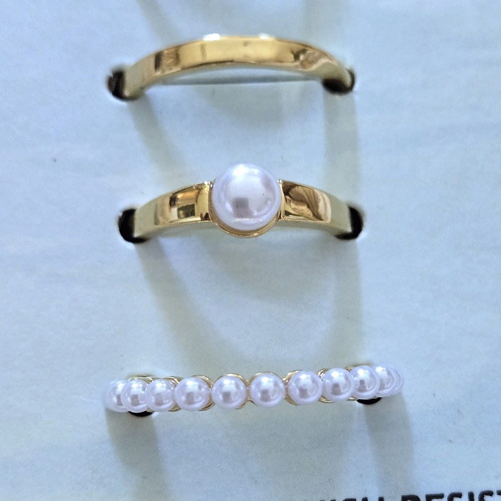 House🏠 of Harlow 1960 Five🖐 Gold💛 Rings💍 - NIB - Picture 9 of 16